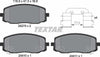 Textar Brake Pads Full Set Of 4 Front 2427501 thumbnail