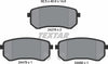 Textar Brake Pads Set Brake Pads Full Set Of 4 Rear 2427601 thumbnail