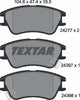 Textar Brake Pads Full Set Of 4 Front 2427701 thumbnail