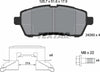 Textar Brake Pads Full Set Of 4 Front 2428302 thumbnail