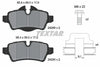 Textar Brake Pads Full Set Of 4 Rear With Brake Caliper Screws With Accessories 2428901 thumbnail