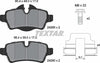 Textar Brake Pads Full Set Of 4 Rear With Brake Caliper Screws With Accessories 2428901 thumbnail
