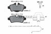 Textar Brake Pads Full Set Of 4 Rear With Brake Caliper Screws With Accessories 2428904 thumbnail