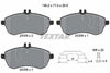 Textar Brake Pads Full Set Of 4 Front With Brake Caliper Screws With Accessories 2430602 thumbnail