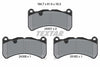 Textar Brake Pads Full Set Of 4 Front 2430701 thumbnail