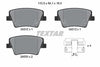 Textar Brake Pads Full Set Of 4 Rear With Accessories 2431201 thumbnail