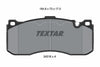 Textar Brake Pads Full Set Of 4 Front 2431601 thumbnail