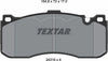 Textar Brake Pads Full Set Of 4 Front 2431601 thumbnail