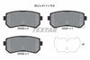 Textar Brake Pads Set Brake Pads Full Set Of 4 Rear 2432001 thumbnail
