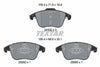 Textar Brake Pads Full Set Of 4 Front 2433205 thumbnail