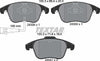 Textar Brake Pads Full Set Of 4 Front 2433401 thumbnail