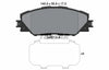 Textar Brake Pads Full Set Of 4 Front 2433701 thumbnail