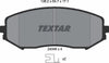Textar Brake Pads Full Set Of 4 Front 2434601 thumbnail