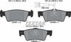Textar Brake Pads Set Brake Pads Full Set Of 4 Rear 2436704 thumbnail