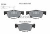 Textar Brake Pads Set Brake Pads Full Set Of 4 Rear 2436801 thumbnail
