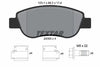 Textar Brake Pads Full Set Of 4 Front With Brake Caliper Screws With Accessories 2439301 thumbnail