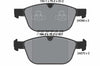 Textar Brake Pads Full Set Of 4 Front 2439901 thumbnail