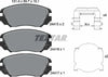 Textar Brake Pads Full Set Of 4 Front 2441501 thumbnail