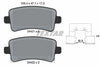 Textar Brake Pads Full Set Of 4 Rear With Accessories 2442101 thumbnail