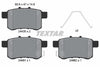 Textar Brake Pads Set Brake Pads Full Set Of 4 Rear 2443501 thumbnail