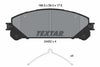 Textar Brake Pads Full Set Of 4 Front 2445201 thumbnail