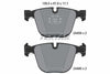 Textar Brake Pads Set Brake Pads Full Set Of 4 Rear 2445801 thumbnail