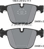 Textar Brake Pads Set Brake Pads Full Set Of 4 Rear 2445801 thumbnail