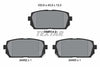 Textar Brake Pads Set Brake Pads Full Set Of 4 Rear 2449101 thumbnail