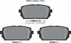 Textar Brake Pads Set Brake Pads Full Set Of 4 Rear 2449101 thumbnail