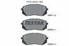 Textar Brake Pads Full Set Of 4 Front 2450101 thumbnail