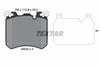 Textar Brake Pads Full Set Of 4 Front With Counterweights 2452401 thumbnail