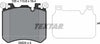 Textar Brake Pads Full Set Of 4 Front With Counterweights 2452401 thumbnail