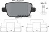 Textar Brake Pads Full Set Of 4 Rear With Brake Caliper Screws With Accessories 2453703 thumbnail