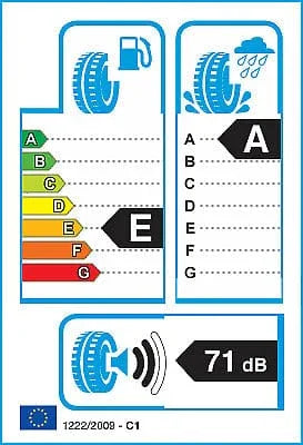 Uniroyal FR Rainsport 5 245/40 R17 91Y Tyre EU Label E/A 71dB Set of 2 - Free Delivery - image 3