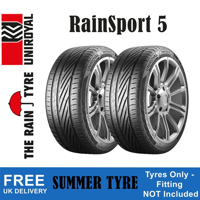 Uniroyal FR Rainsport 5 245/40 R19 98Y XL Tyre EU Label C/A 72dB Set of 2 - image 2