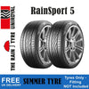 Uniroyal FR Rainsport 5 245/40 R19 98Y XL Tyre EU Label C/A 72dB Set of 2 thumbnail