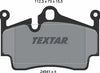 Textar Brake Pads Set Brake Pads Full Set Of 4 Rear 2454101 thumbnail