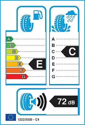 Rapid 24545ZR20 P609 245/45 R20 99W Tyre Summer EU Label E/C 72dB Set of 2 - image 3