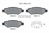 Textar Brake Pads Full Set Of 4 Rear With Accessories 2454601 thumbnail