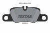 Textar Brake Pads Set Brake Pads Full Set Of 4 Rear 2455402 thumbnail