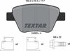 Textar Brake Pads Full Set Of 4 Rear With Brake Caliper Screws With Accessories 2456301 - OEM Quality Replacement thumbnail