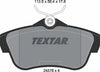 Textar Brake Pads Set Brake Pads Full Set Of 4 Rear 2457803 thumbnail