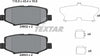 Textar Brake Pads Full Set Of 4 Rear With Accessories 2460201 thumbnail