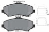 Textar Brake Pads Full Set Of 4 Front 2460402 thumbnail