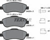 Textar Brake Pads Full Set Of 4 Front With Brake Caliper Screws With Accessories 2463801 - OEM Quality Replacement thumbnail