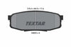 Textar Brake Pads Set Brake Pads Full Set Of 4 Rear 2465301 thumbnail