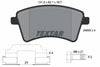 Textar Brake Pads Full Set Of 4 Front With Brake Caliper Screws With Accessories 2469301 thumbnail