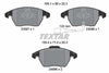 Textar Brake Pads Full Set Of 4 Front 2469602 thumbnail