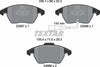 Textar Brake Pads Full Set Of 4 Front 2469602 thumbnail