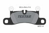 Textar Brake Pads Full Set Of 4 Rear With Counterweights 2472101 thumbnail